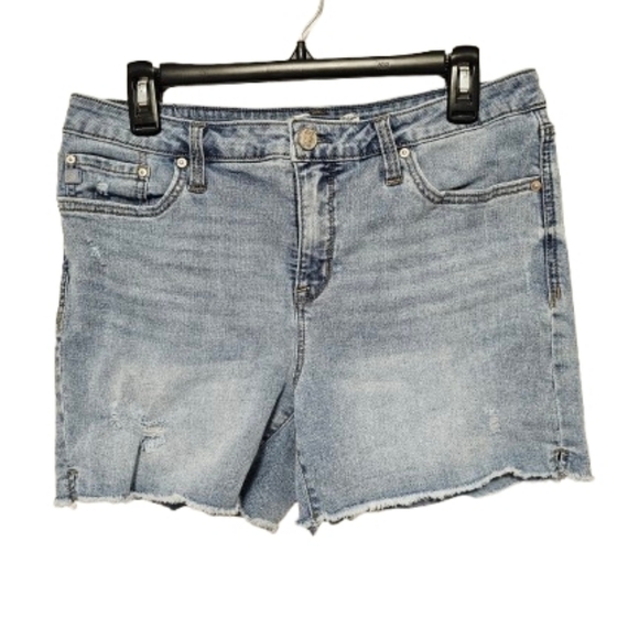 Seven7 Pants - Seven7 Denim Raw Hem Blue Women's Shorts Size 10